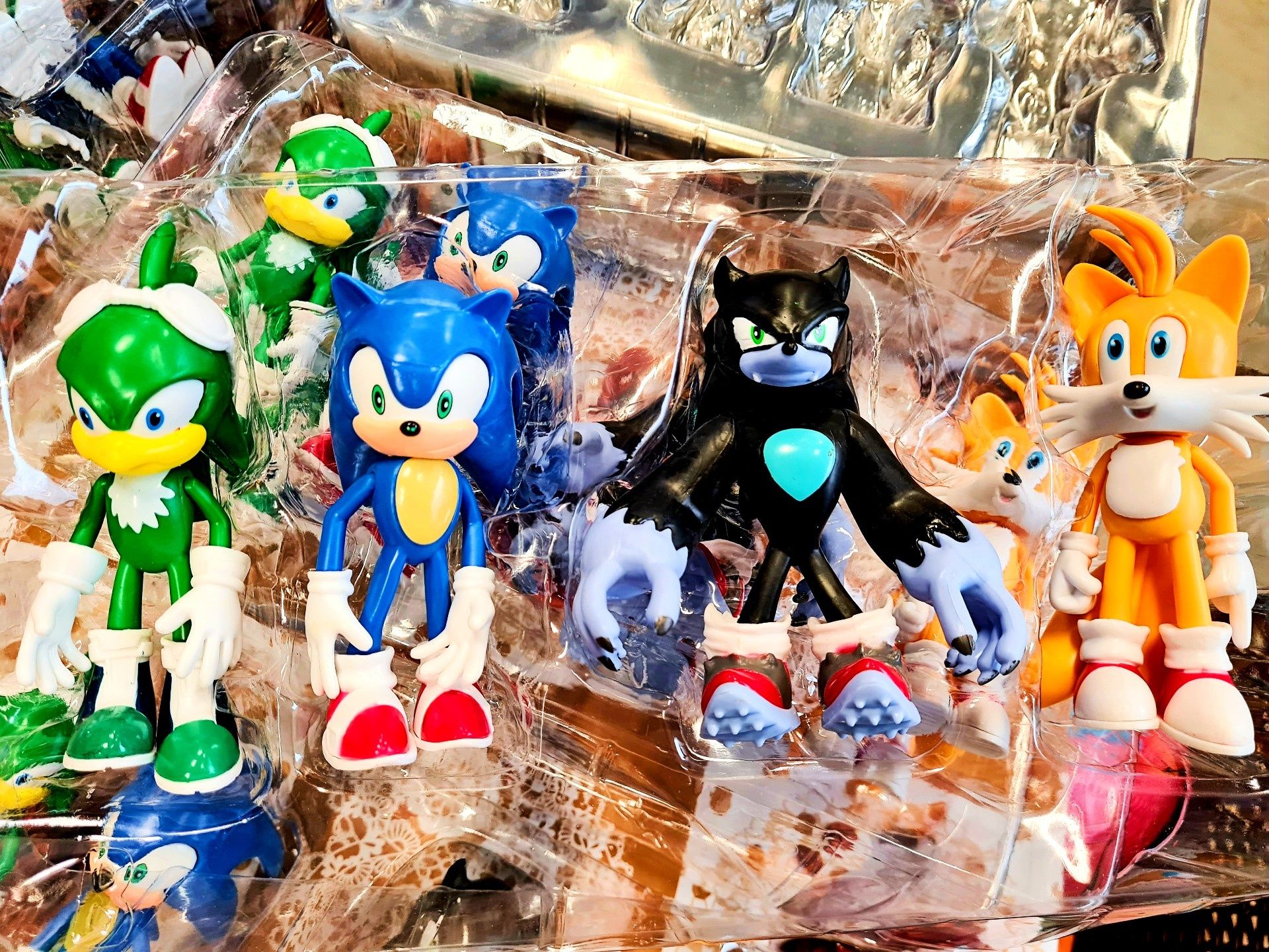 Nowy zestaw figurek figurki Sonic super zabawa - zabawki
