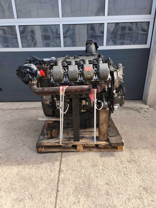 Regeneracja Silnik Mercedes-Benz OM502 V8 Claas Jaguar, Setra