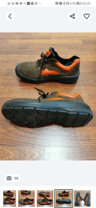 Skórzane Robocze Buty Męskie Łukpol Lekkie Wygodne