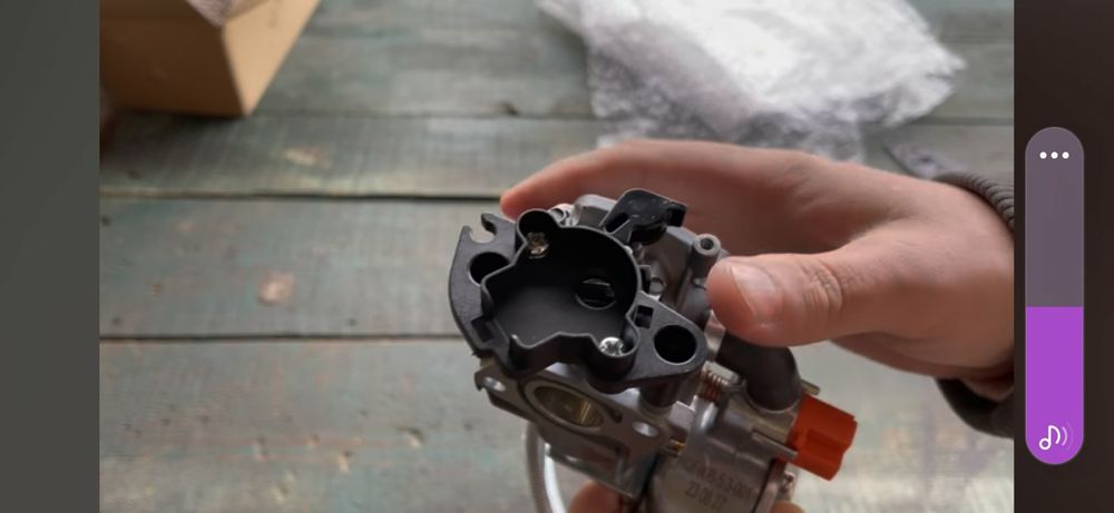 Газовий карбюратор для інверторного генератора