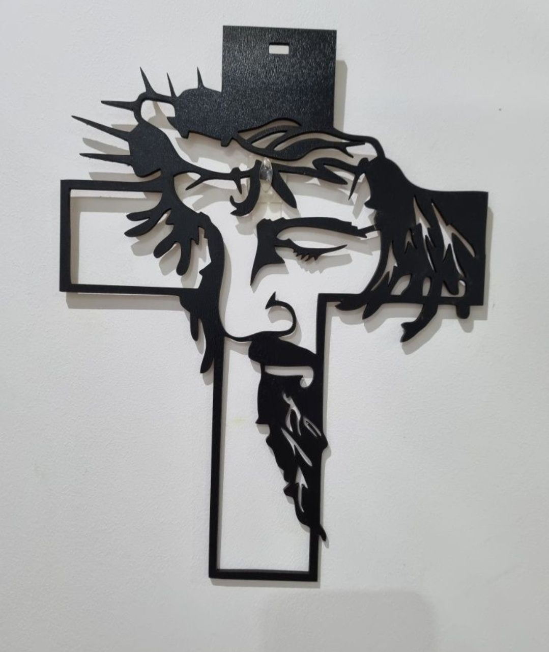 Czarny krzyż Jezus
