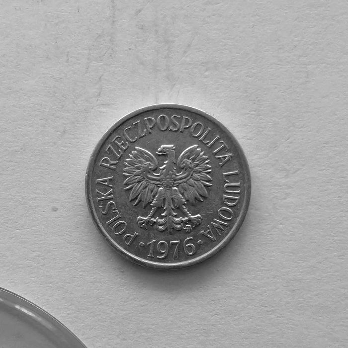 Moneta PRL 10 groszy 1976r.Al.Stan monety widoczny na zdjęciach,