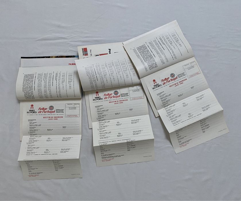 Programas Rally Rallye de Portugal TAP Vinho do Porto desde 1982