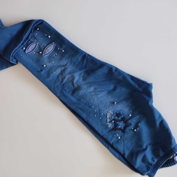 Calças treggins para menina