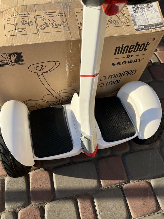 Сигвей гироскутер ninebot mini pro 54V белый с гарантией еще год