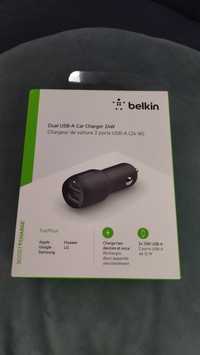 Ladowarka samochodowa Belkin 24W