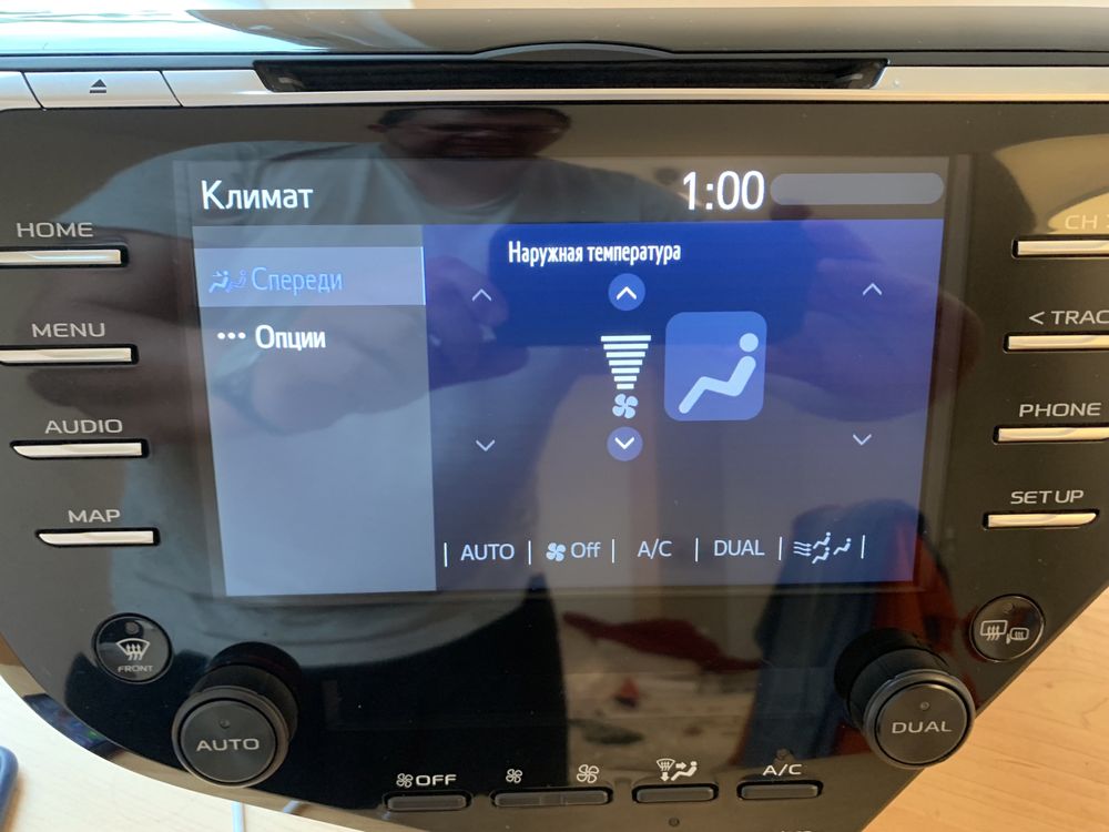 ОригиМагнитола Евро Тойота Камри 70 с функцией CarPlay и Android Auto