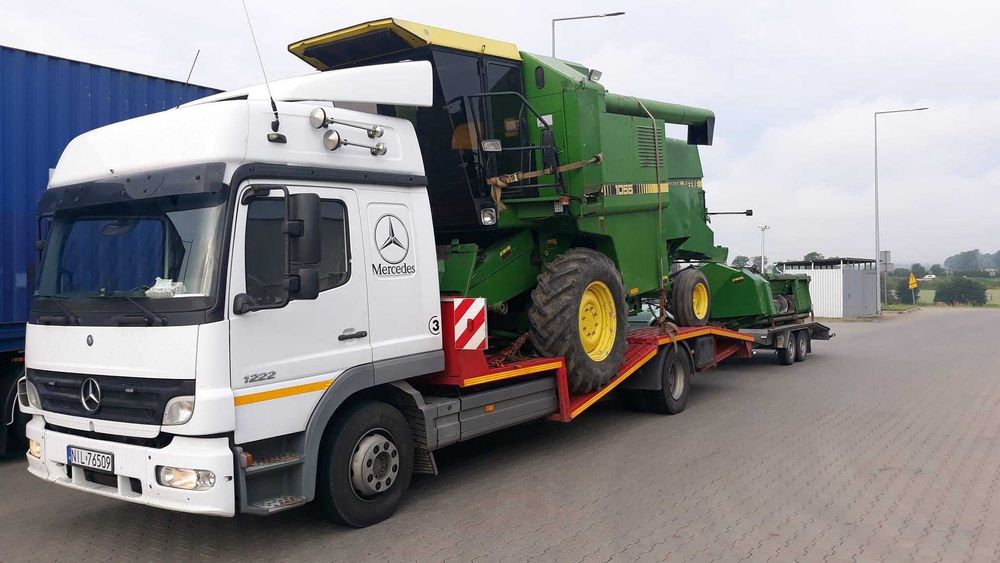 Transport LAWETA ciągników maszyn rolniczych Bel Autolaweta 24/7