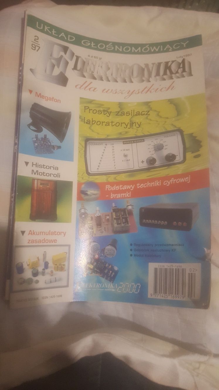 Elektronika dla wszystkich luty 1997 megafon