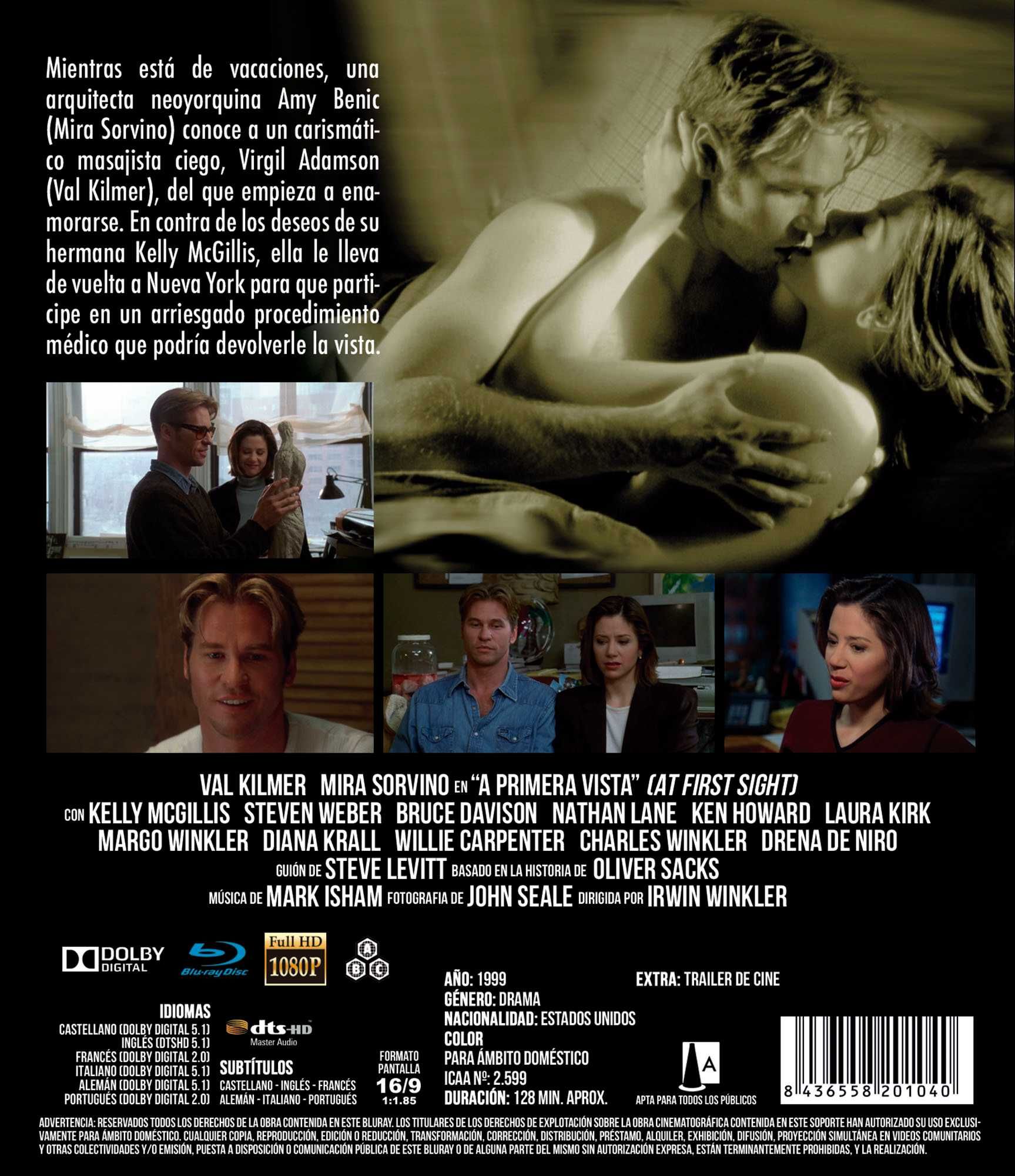 A Primera Vista/À Primeira Vista (Blu-Ray)-Importado