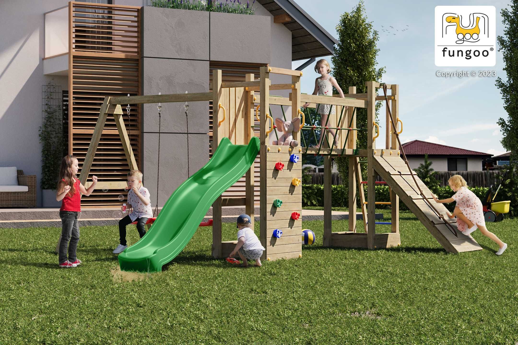 Nowoczesny plac zabaw, Domek, Małpi gaj, DOSTAWA 0zł, Wysyłka 2-3dni
