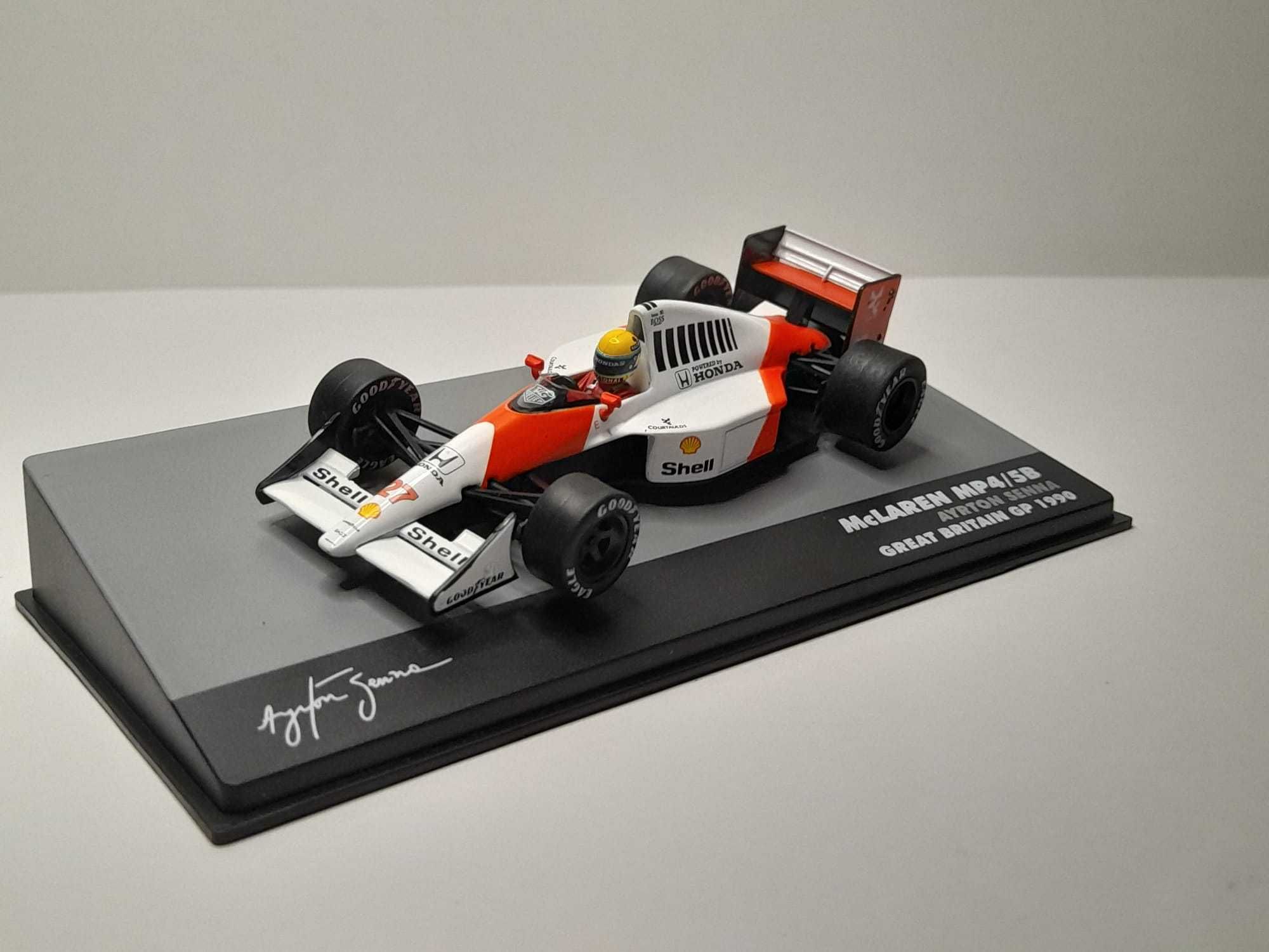 Miniaturas F1 Ayrton Senna