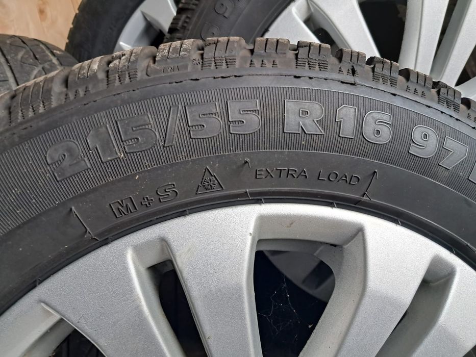 AluFelgi z oponami zimowymi