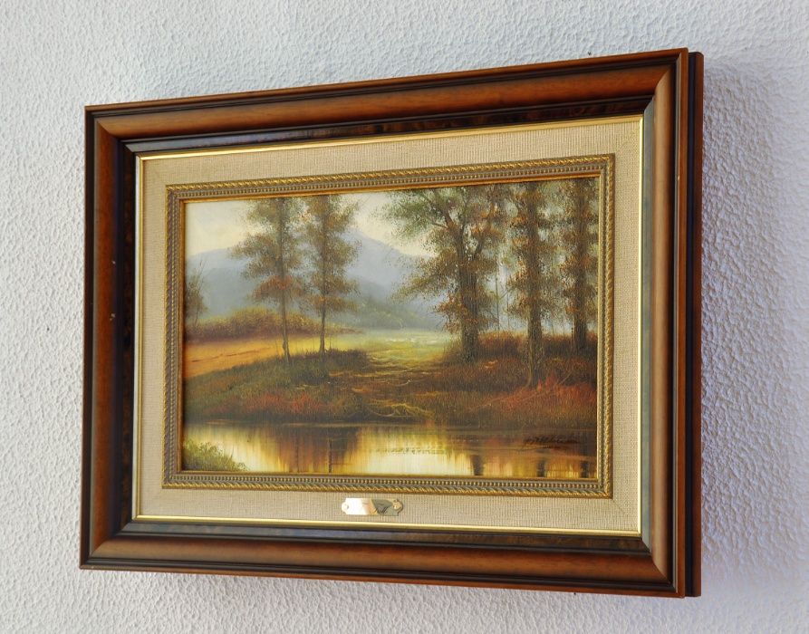 Pintura óleo sobre tela original T. Trillo