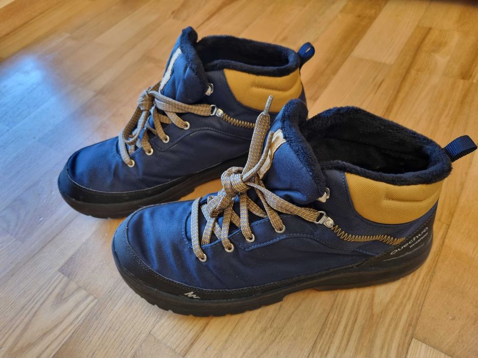 Buty zimowe, męskie, młodzieżowe roz. 46 Quechua SH100 Decathlon