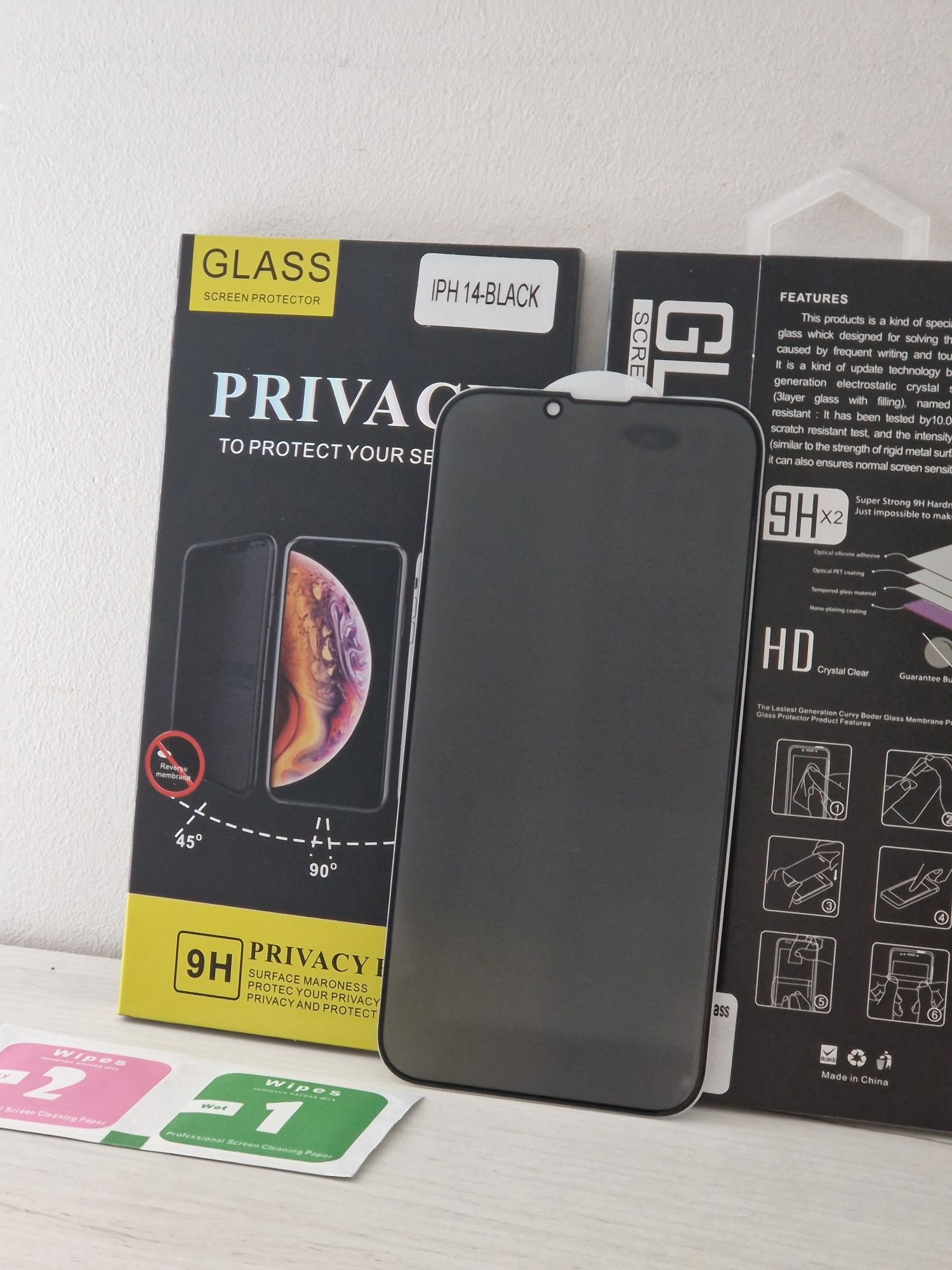 Hartowane szkło Privacy Glass do IPHONE 14