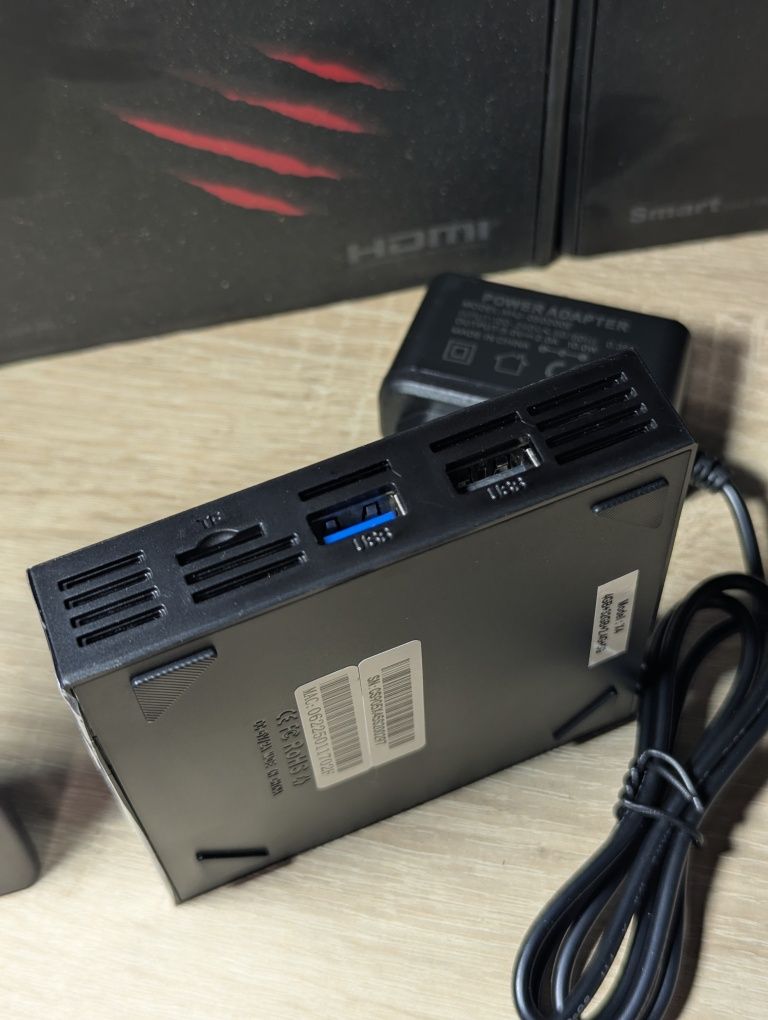 Смарт приставка Tanix X4 4/32GB version Slimbox ATV Dual WiFi smart tv