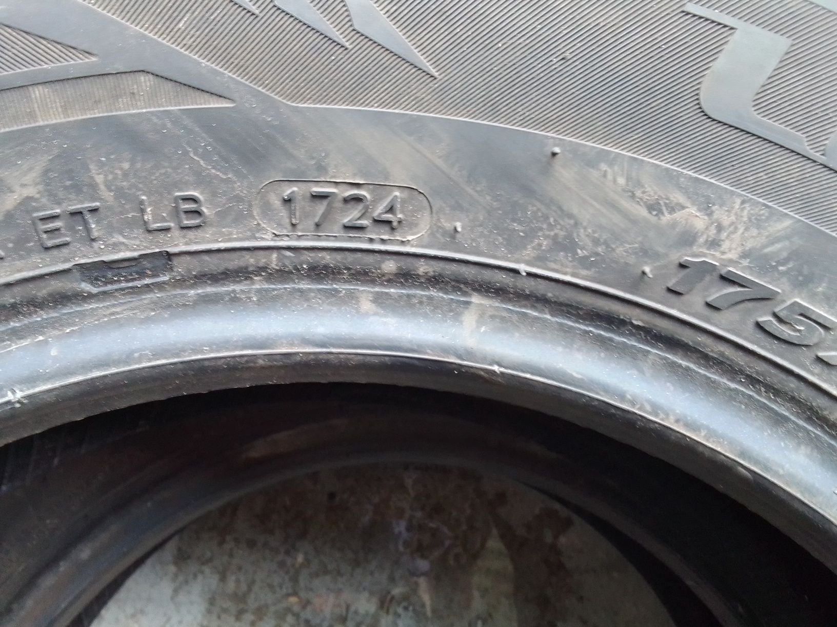 2 Opony zimowe 175/70r14 LAUFENN 2024r 6mm