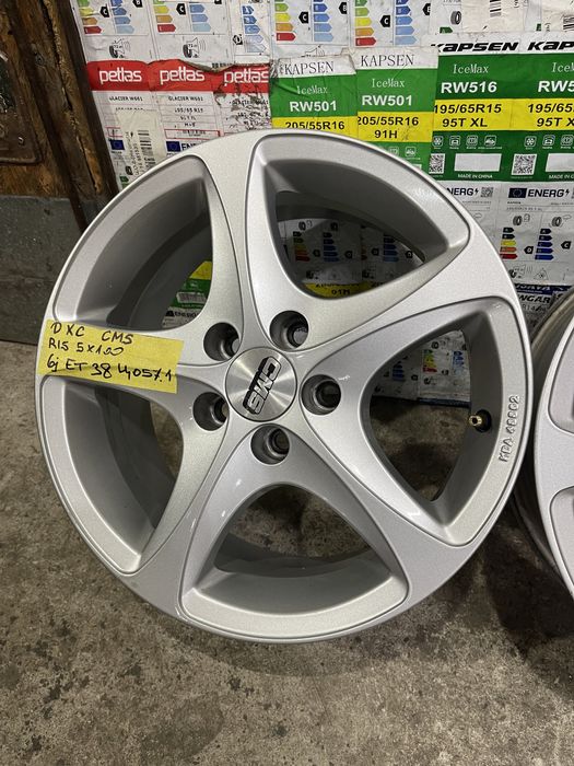 Литі диски cms r15 5/100 6j et38 skoda fabia tour vw golf4 bora polo
