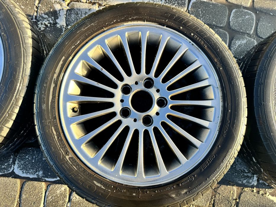 Komplet alufelg 215/50/17 5x120 ET47 idealne na zime bmw e46 e90