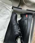 Buty Nike Air Force 1 Supreme czarny Nowy UnisexTrampki R45