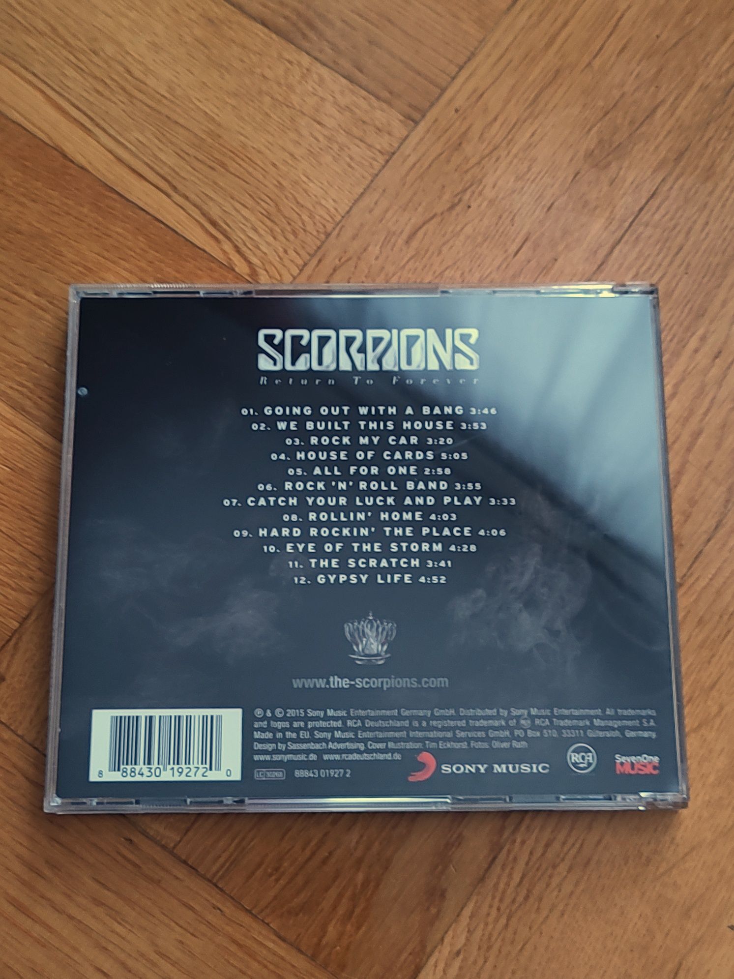 Scorpions Return to Forever CD