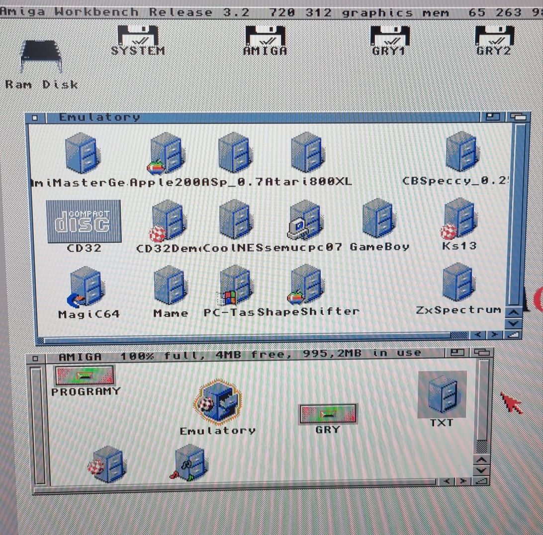 Karta CF gotowiec 8GB Amiga OS 3.2