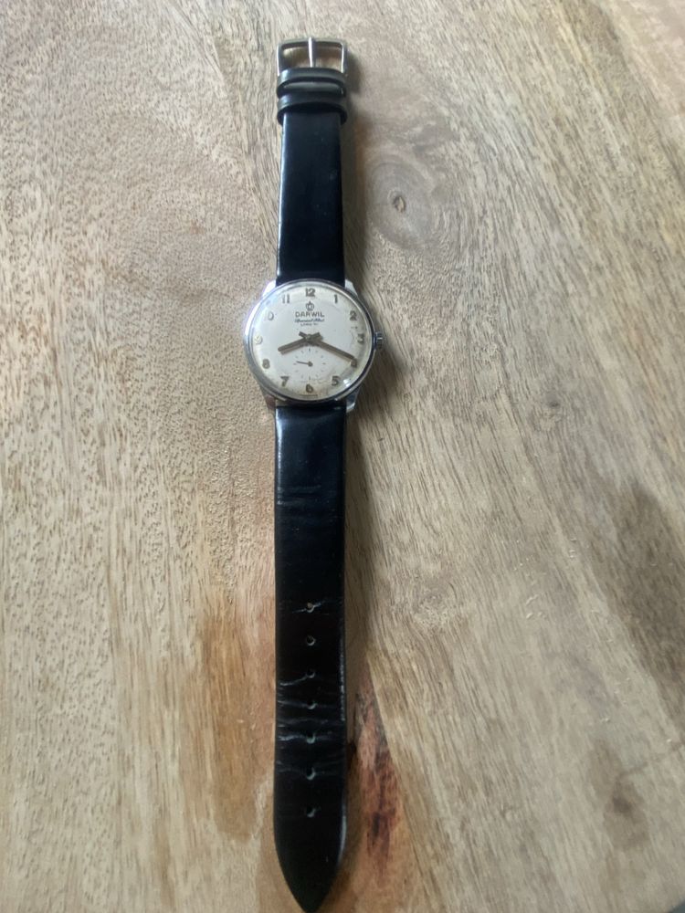 Zegarek Darwil Special Flat Lord 71 17 rubis Swiss Made nakręcany