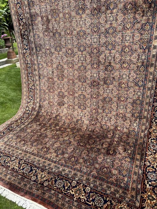 Idealny Dywan Perski Kaszmirowy Indo Bidjar 370x255 galeria 25 tyś