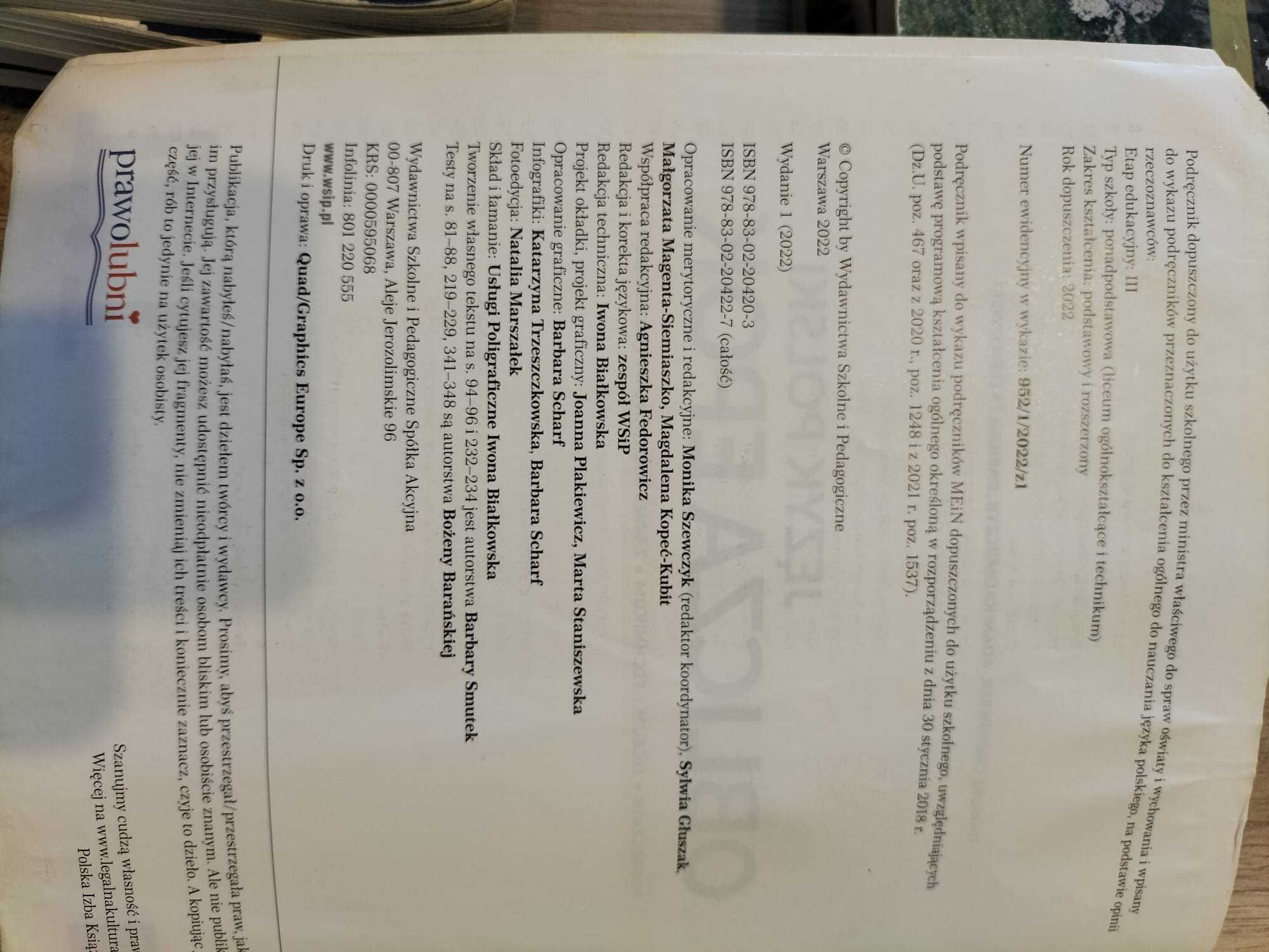 Podręcznik historia klasa 1 liceum technikum oblicza epok 1.1