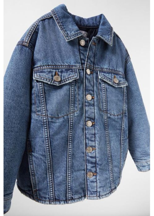 Джинсова куртка Zara р 10 років унісекс 140 см