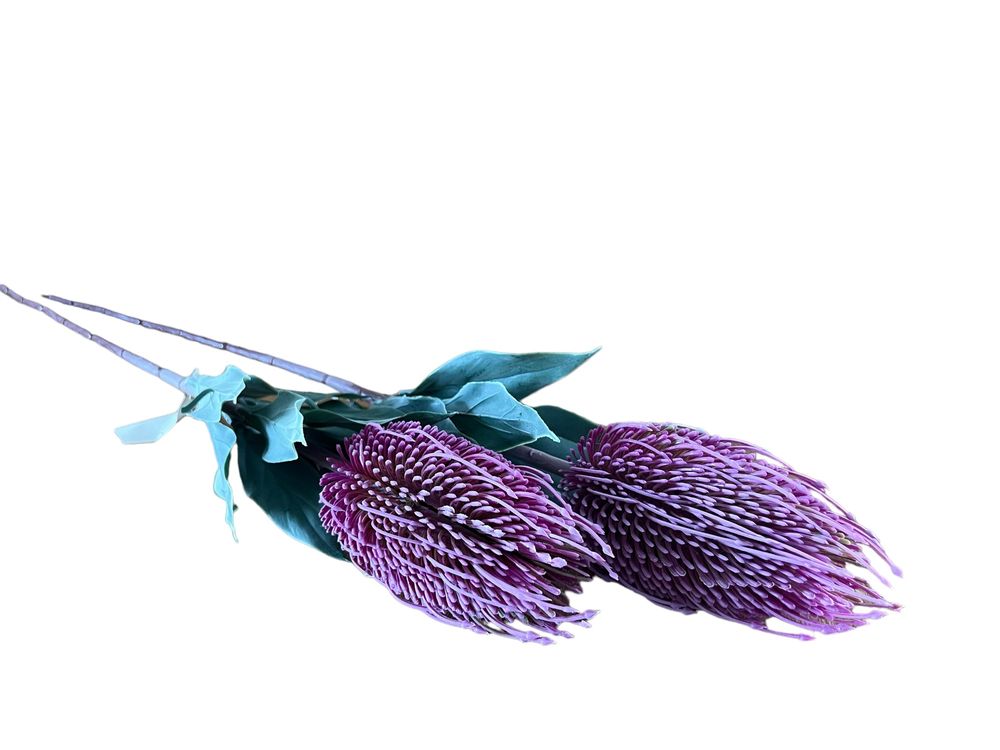 Karczoch fioletowt kwiat sztuczny cena za 1szt
