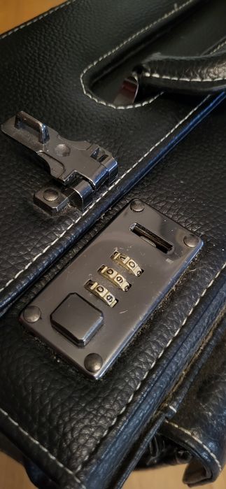 Torba Aktówka Skórzana Made in Italli