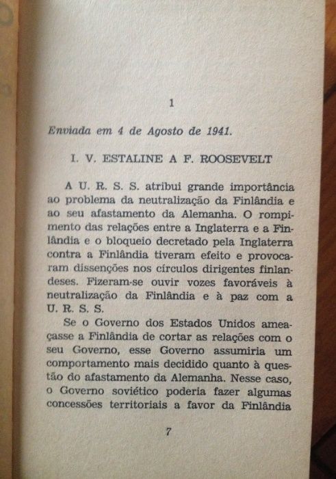 Correspondência de guerra III - Churchill, Estaline, Roosevelt