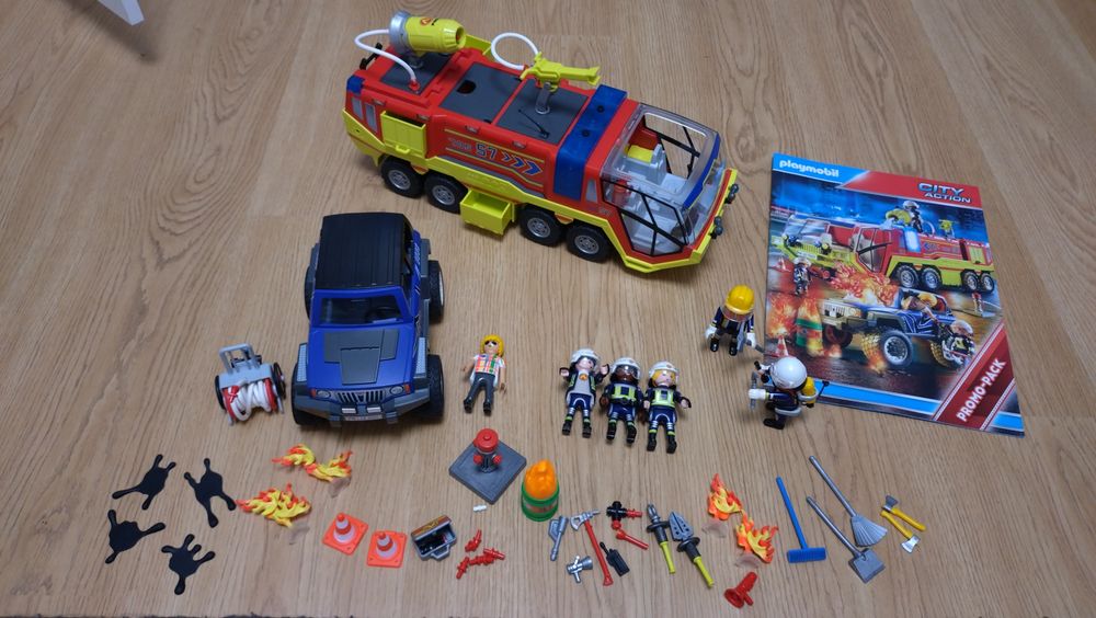 Playmobil City Action 70557 Straż pożarna duży zestaw