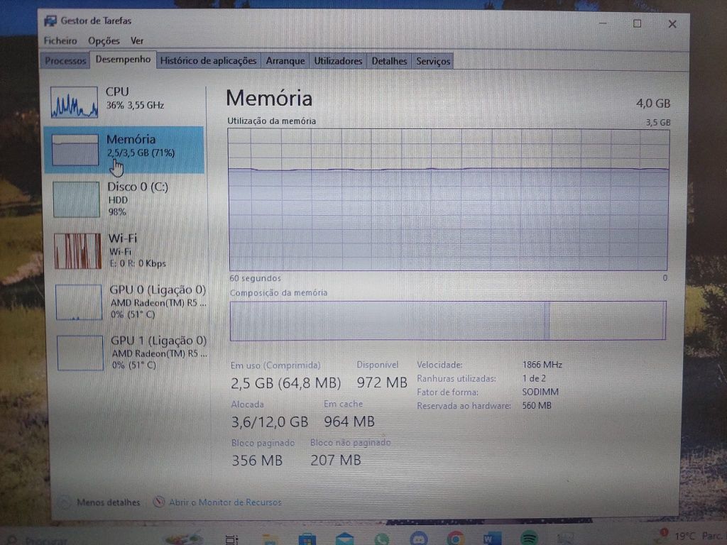 Portátil Asus VivoBook AMD 9 / 4GB ram / 1TB HDD / AMD Radeon M420