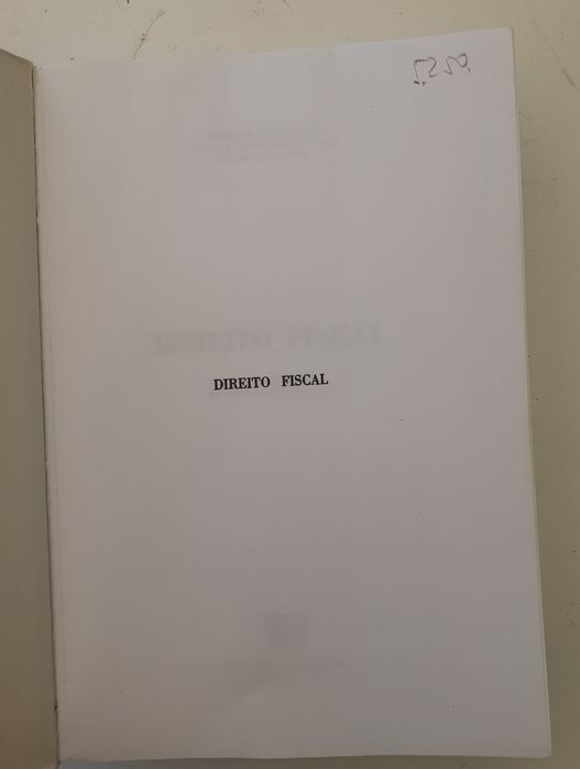 Livro Direito Fiscal de Soares Martinez