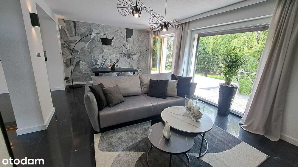 Szczepankowo bliźniak, duża działka, garaż, wieloletni ogród