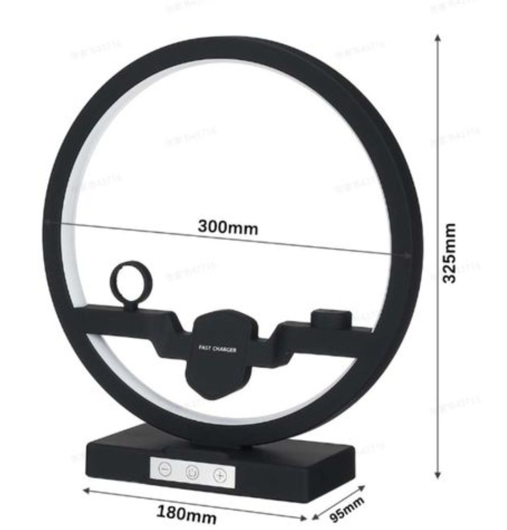 Candeeiro decorativo Multifuncional com carregamento wireless *Novo*