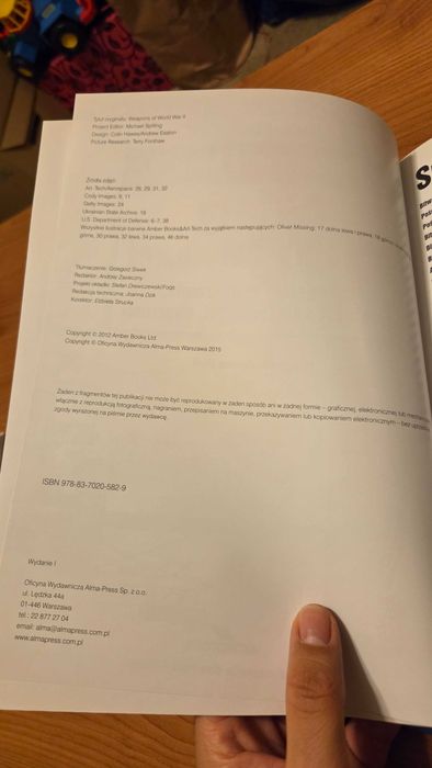 Okręty II wojny światowej – Porównanie broni (Almapress 2015)