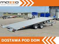 Balhanger DOSTAWA laweta uchylana 450x205cm DMC 2700kg z wypełnionym środkiem  Laweta uchylna 4.5m dwuosiowa z kołem zapasowym