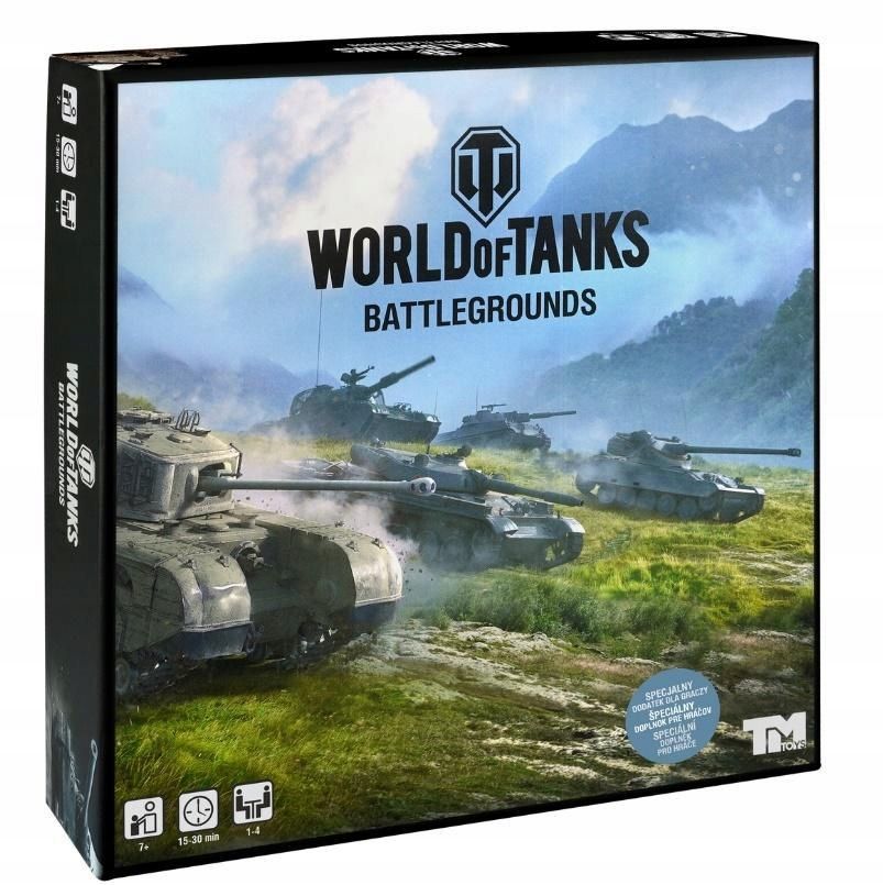 Gra Planszowa World Of Tanks: Battlegrounds