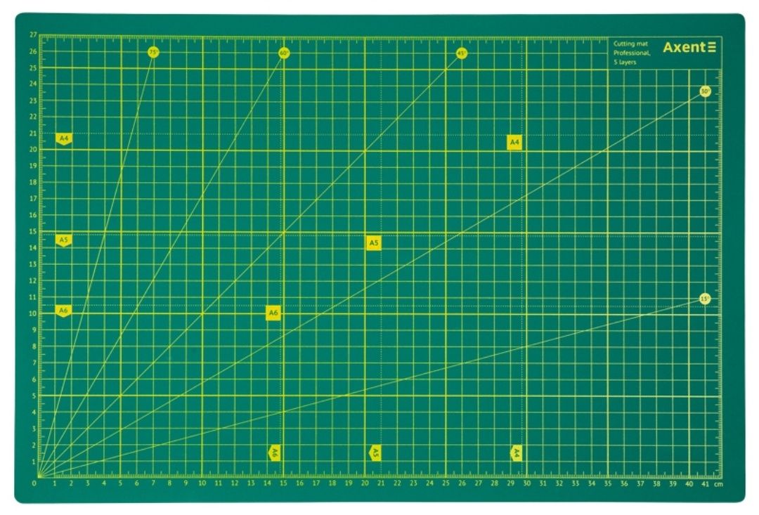 Коврик А3 Axent 5-слой 45х30см  самововстанавл (для резки и пэчворка)