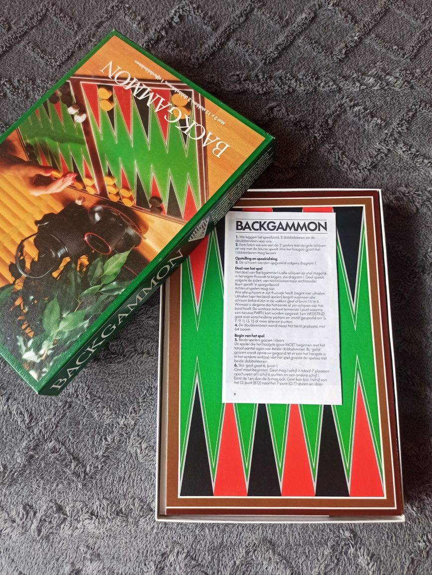 Gra planszowa Backgammon