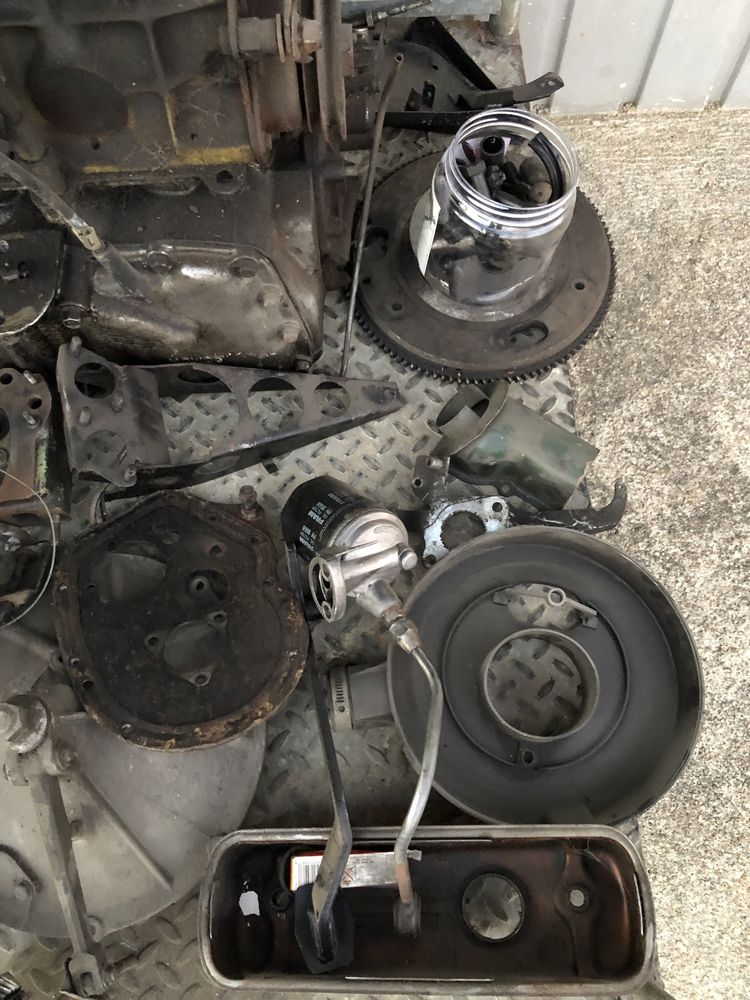 Motor mini 1100 caixa automatica + lote de peças