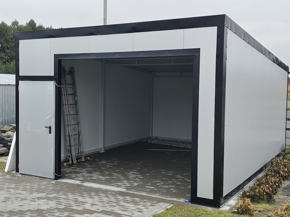 Konstrukcja stalowa garażu 5mb x 6mb