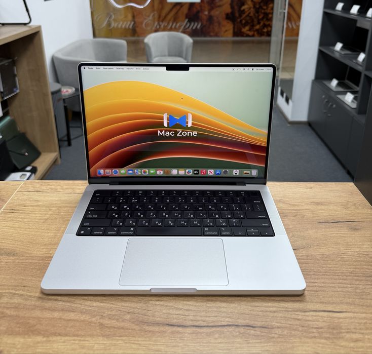 44 цикли M1 Pro•16Gb•512Gb Macbook Pro 14 2021(2022) • Гарантія Макбук