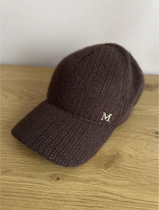 Кепка коричнева утеплена жіноча