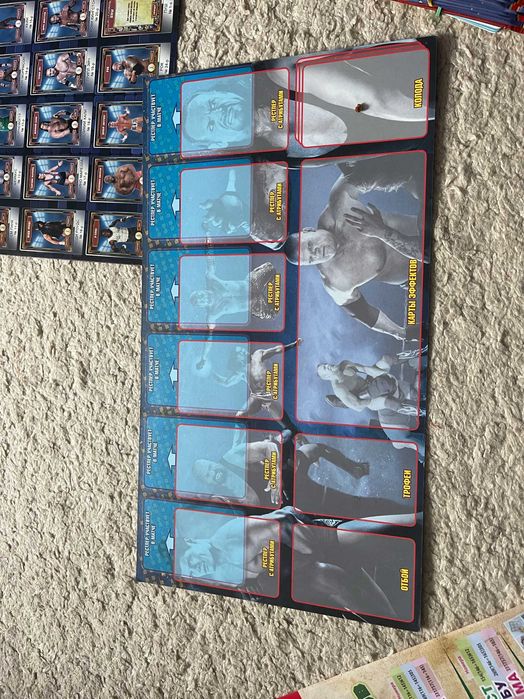 Настольная карточная игра Рестлинг