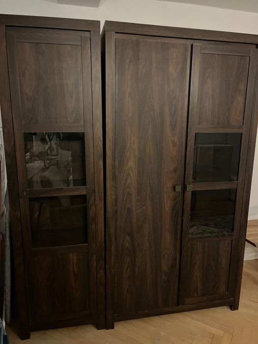 Szafa 2 drzwiowa i witryna